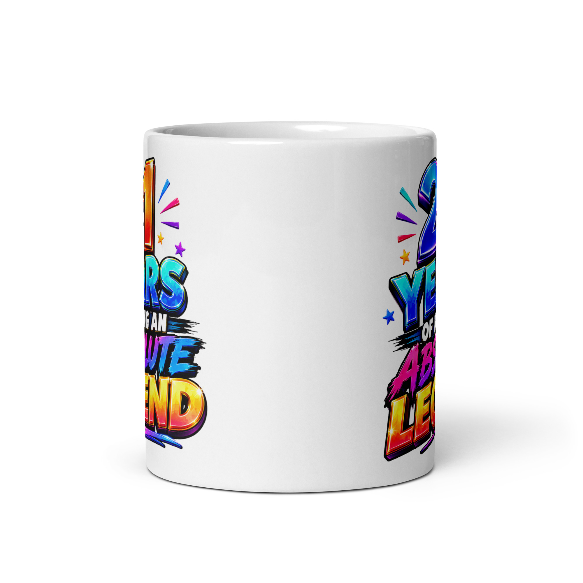 21 Years Of being An Absolute Legend 21st Birthday Mug