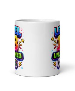 Level 18 Unlocked Video Game Mug 18th Birthday Gift