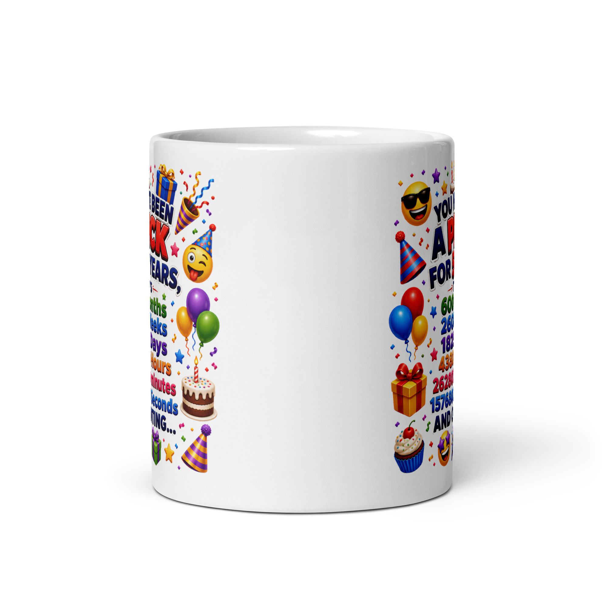 Funny Rude Cheeky 50th Birthday Gift Mug For A Prick