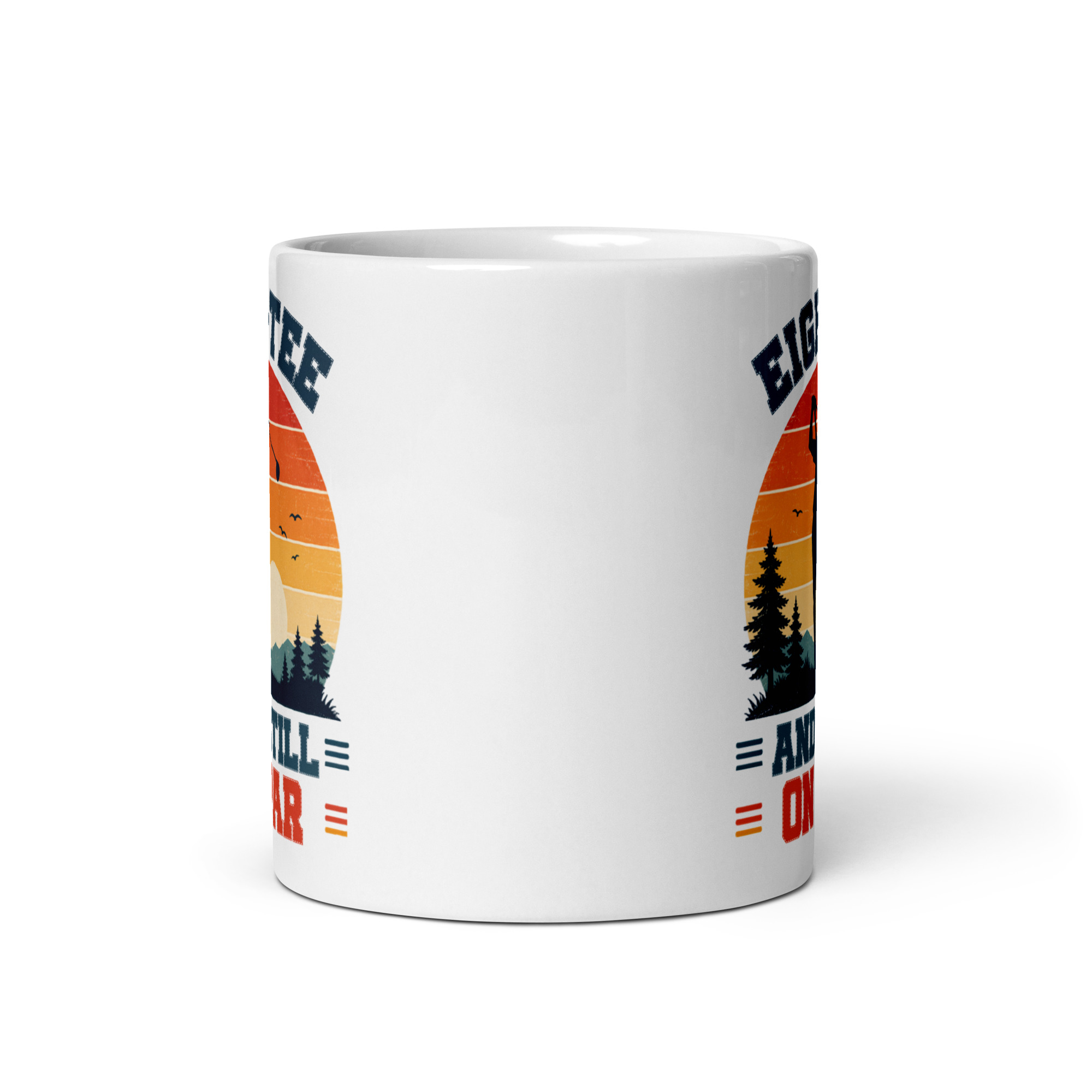 Golf 80th Birthday Mug Funny 80th Birthday Golf Gift