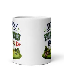 Funny 40th Birthday Golf Mug For Golfers