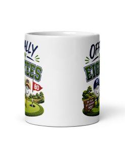Funny Golf 80th Birthday Mug For Golfers