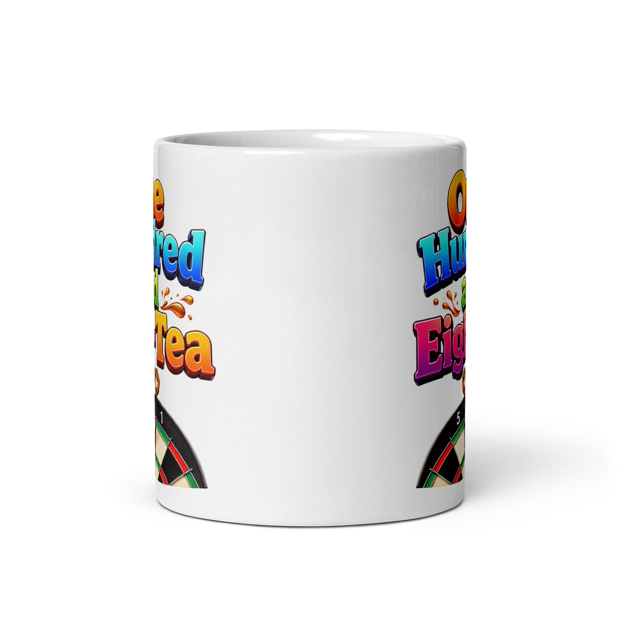 One Hundred And Eigh-Tea Darts Mugs For Darts Players