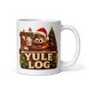 Yuletide Log Christmas Gift Mug