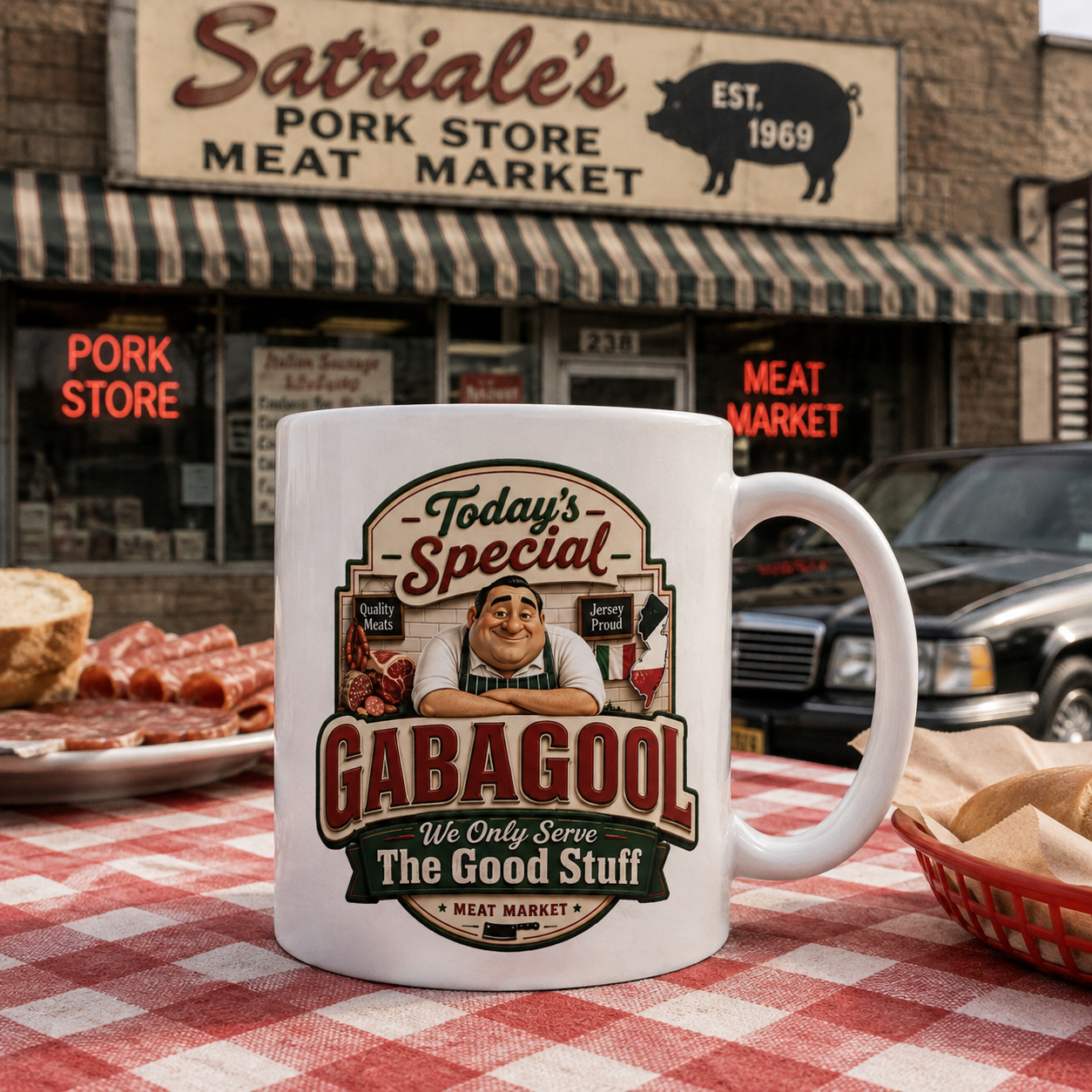 Funny Gabagool Mug