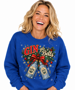 Funny Gin Gin-gle Bells Christmas Jumpers