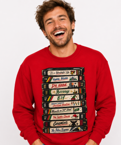 Funny VHS Christmas Movies Christmas Jumper
