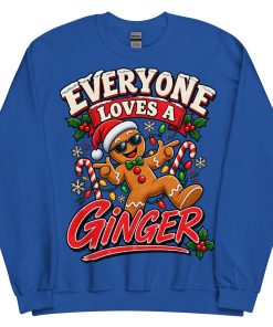 Everyone Loves A Ginger Christmas Jumper for Gingers Gingerbread