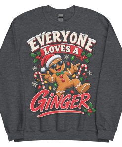 Everyone Loves A Ginger Christmas Jumper for Gingers Gingerbread
