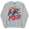 Getting Piste Ski Jumper Fun Christmas Jumper Skiing