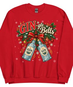 Gin-gle Bells Funny Christmas Jumpers for Gin Drinkers