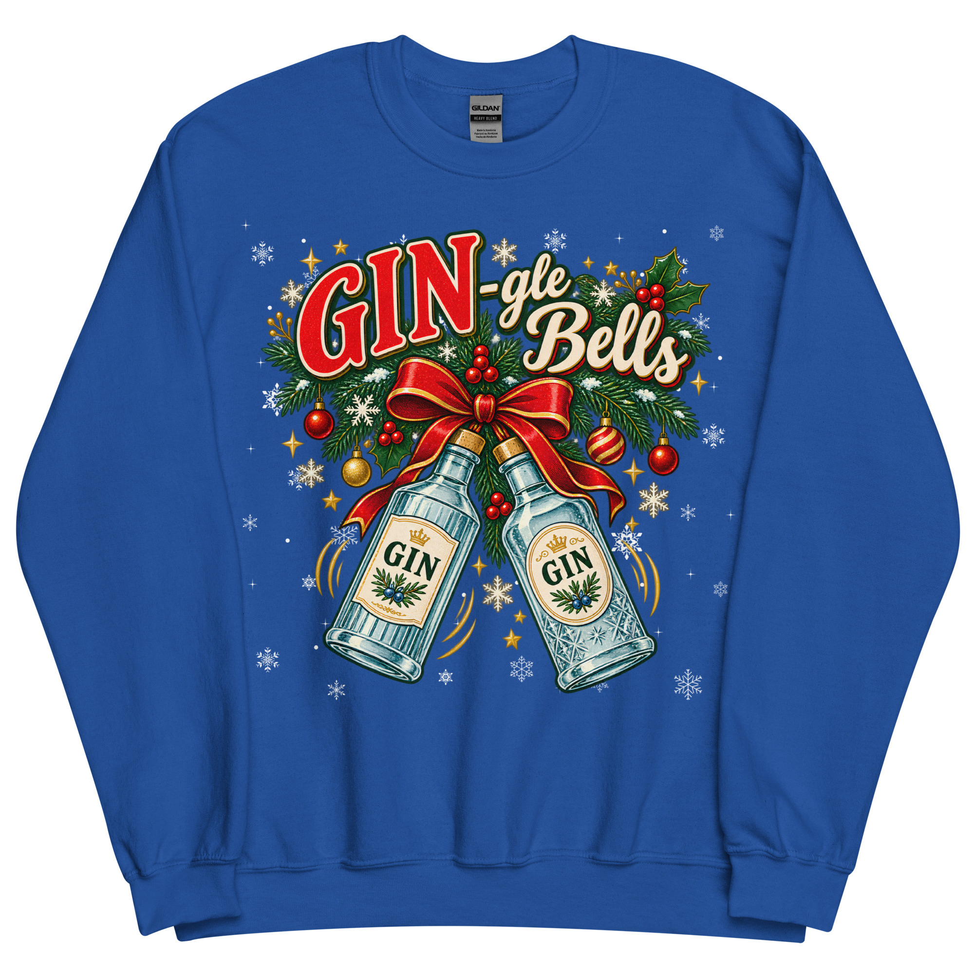 Gin-gle Bells Funny Christmas Jumpers for Gin Drinkers