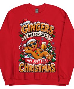 Gingers Are For Life Not Just Christmas Jumper Gift for Gingers