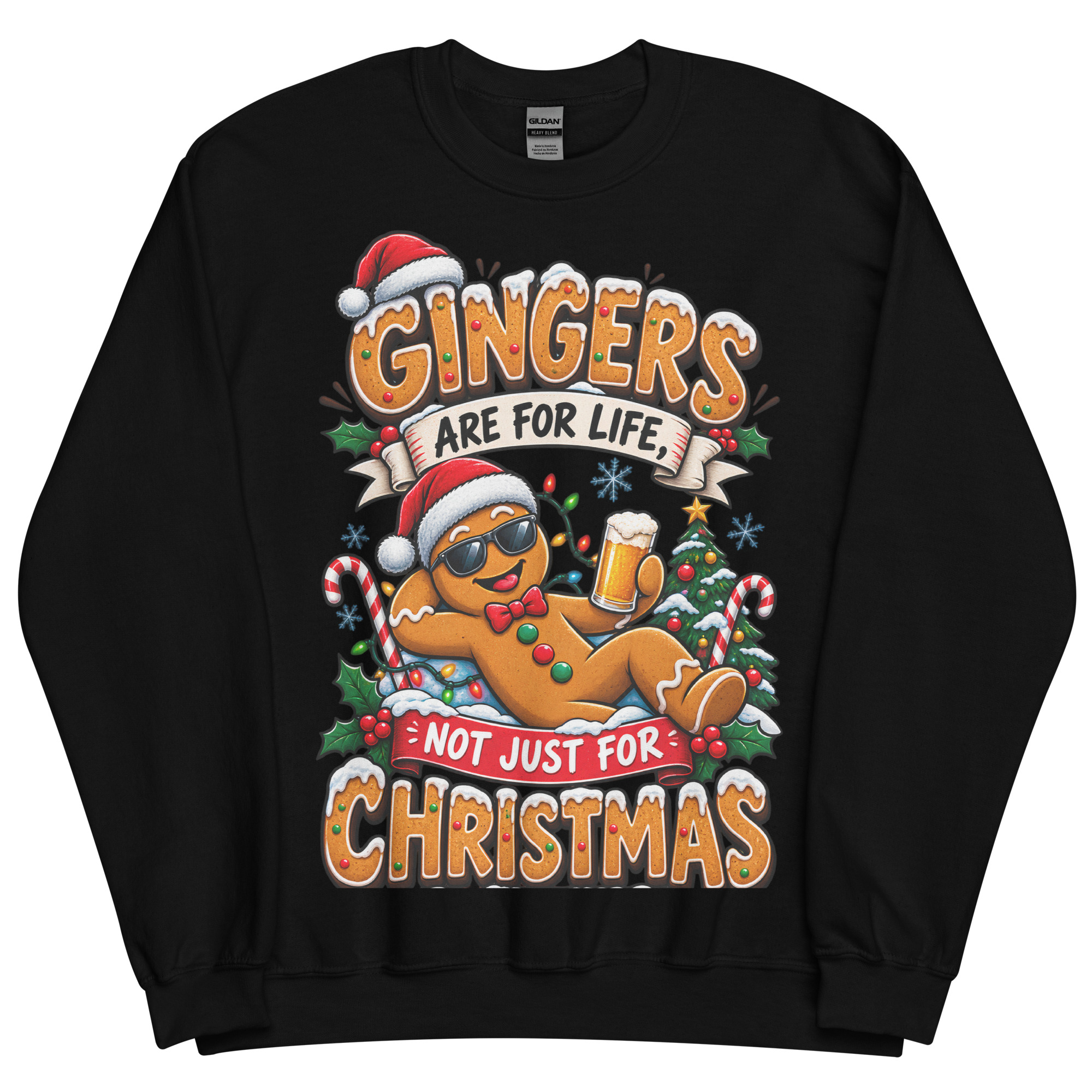 Gingers Are For Life Not Just Christmas Jumper Gift for Gingers