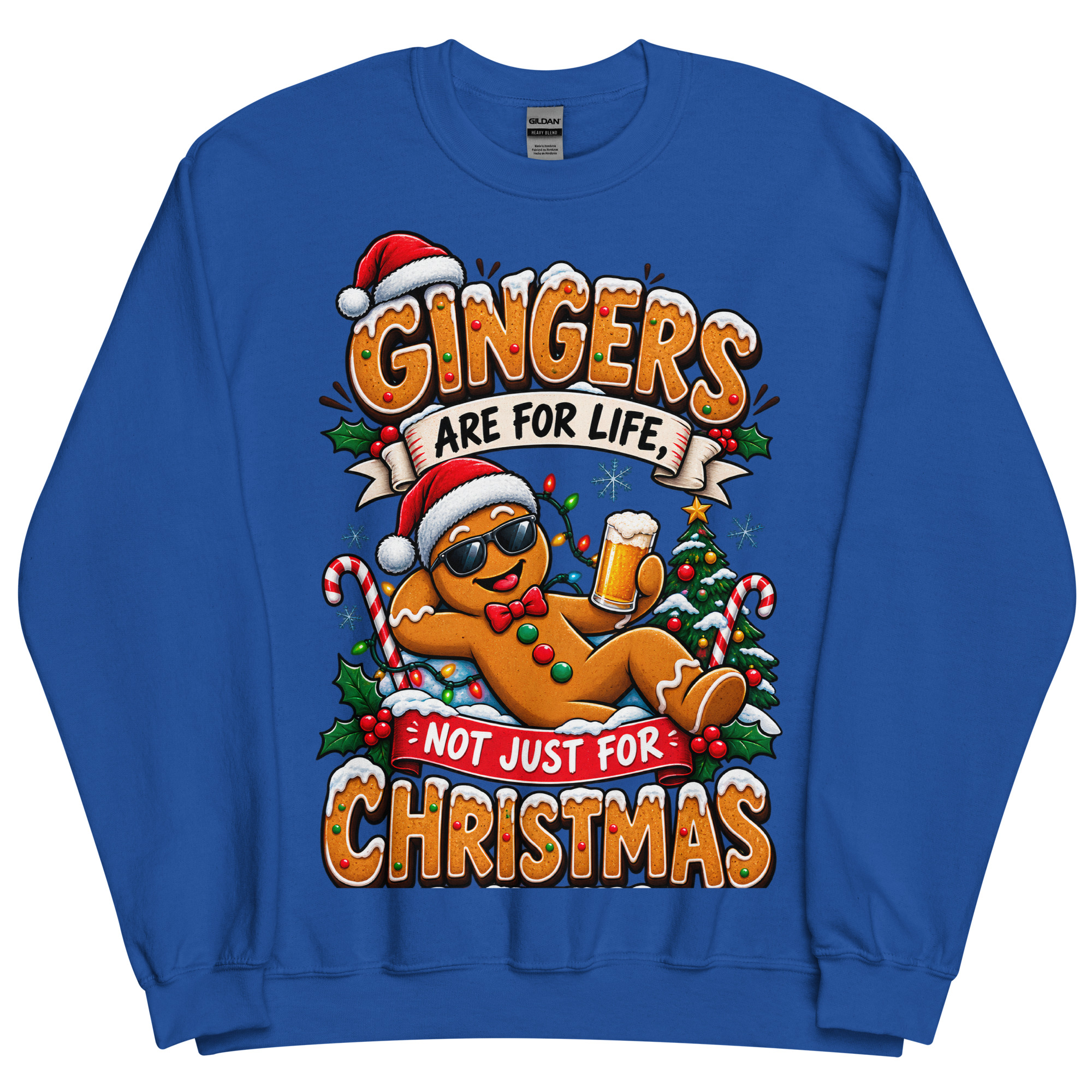 Gingers Are For Life Not Just Christmas Jumper Gift for Gingers