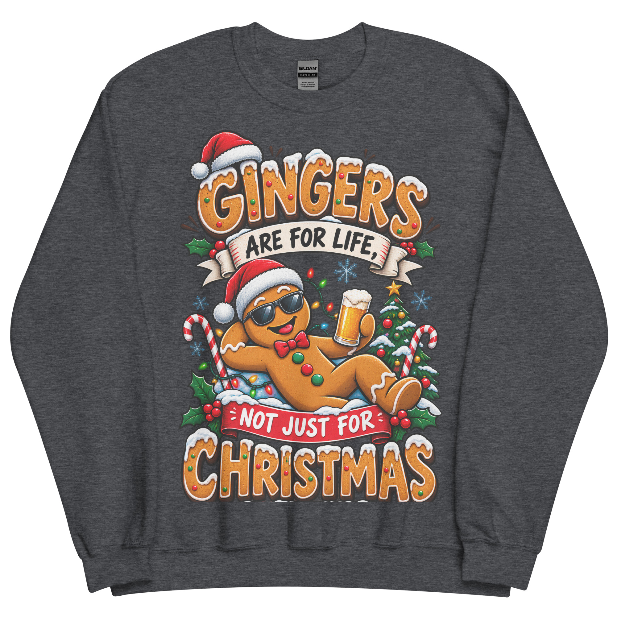 Gingers Are For Life Not Just Christmas Jumper Gift for Gingers