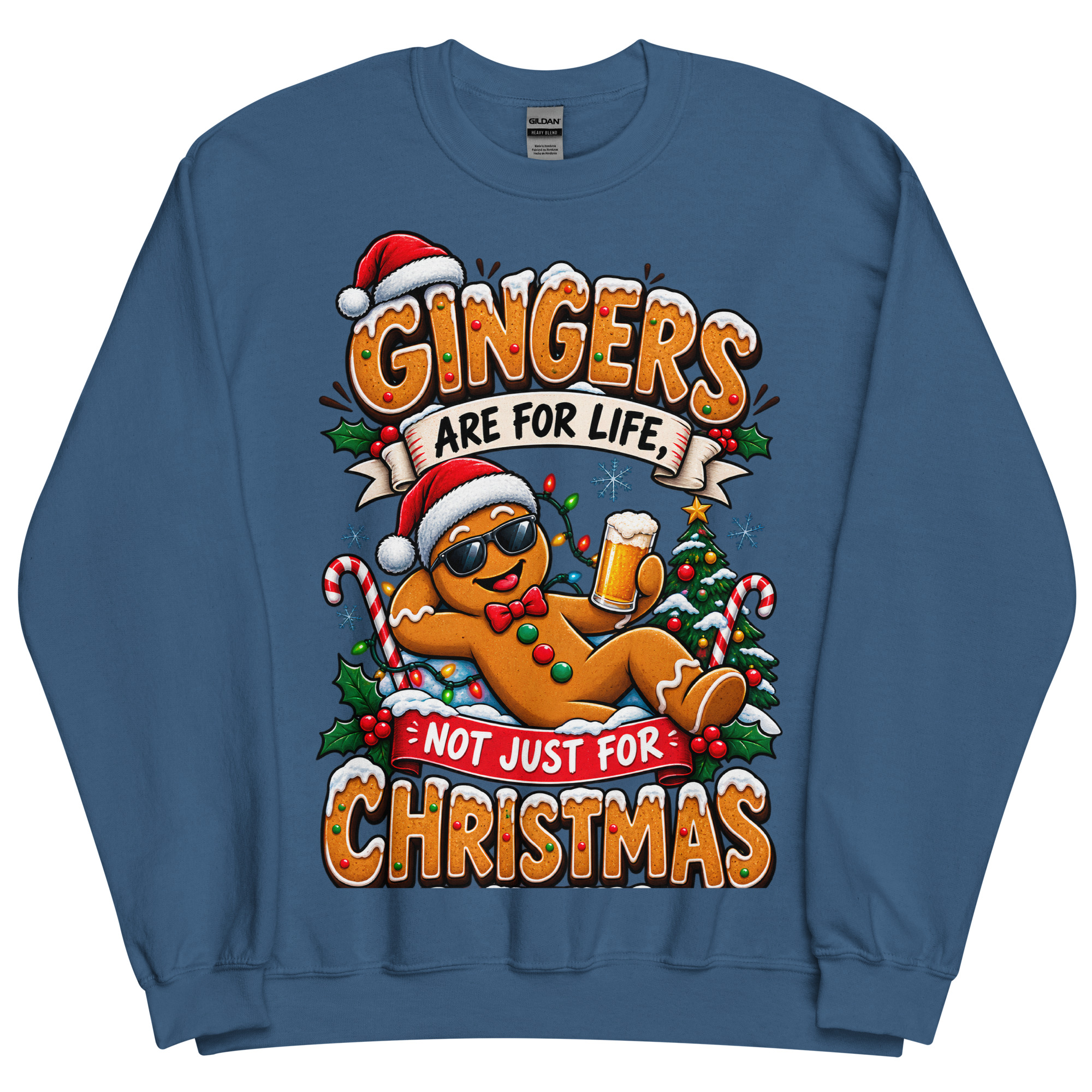 Gingers Are For Life Not Just Christmas Jumper Gift for Gingers