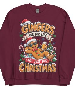 Gingers Are For Life Not Just Christmas Jumper Gift for Gingers
