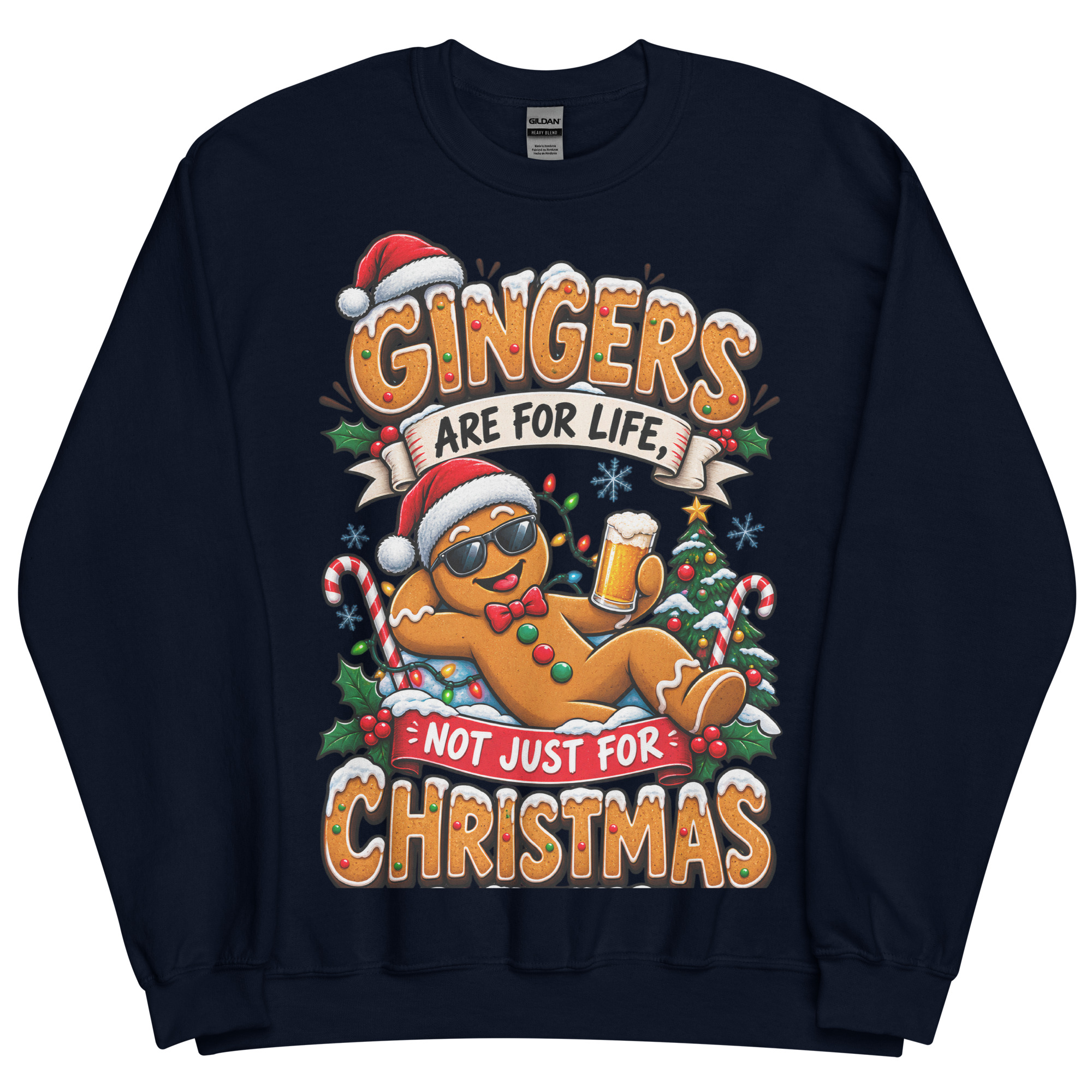 Gingers Are For Life Not Just Christmas Jumper Gift for Gingers