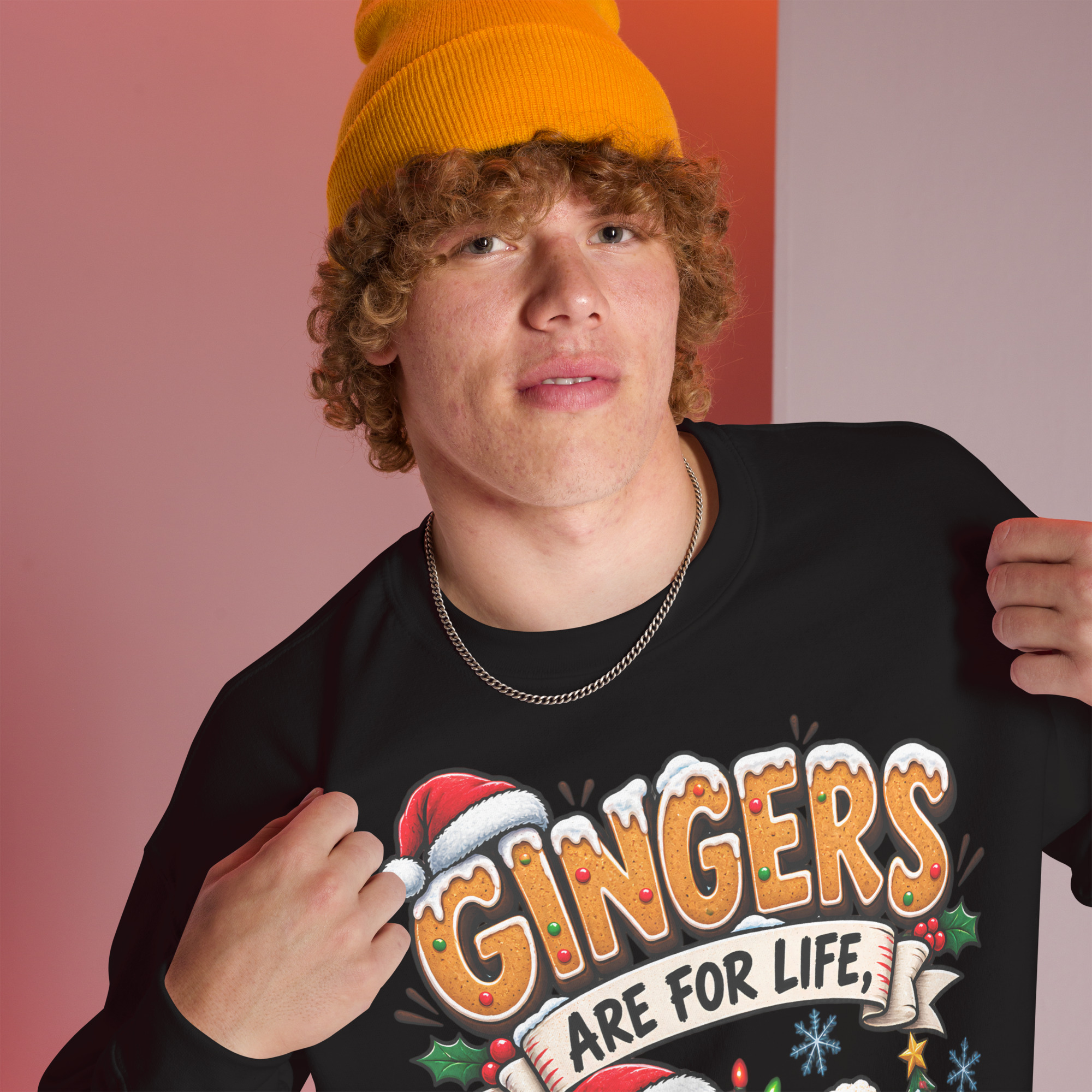 Gingers Are For Life Not Just Christmas Jumper Gift for Gingers