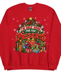 I’m Only Here For The Presents Jumper Christmas Jumper For Men