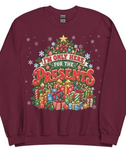 I’m Only Here For The Presents Jumper Christmas Jumper For Men