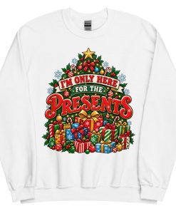 I’m Only Here For The Presents Jumper Christmas Jumper For Men