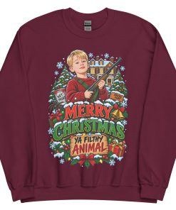 Merry Christmas Ya Filthy Animal Funny Christmas Jumpers