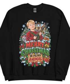 Merry Christmas Ya Filthy Animal Funny Christmas Jumpers