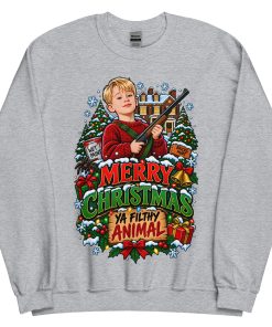 Merry Christmas Ya Filthy Animal Funny Christmas Jumpers
