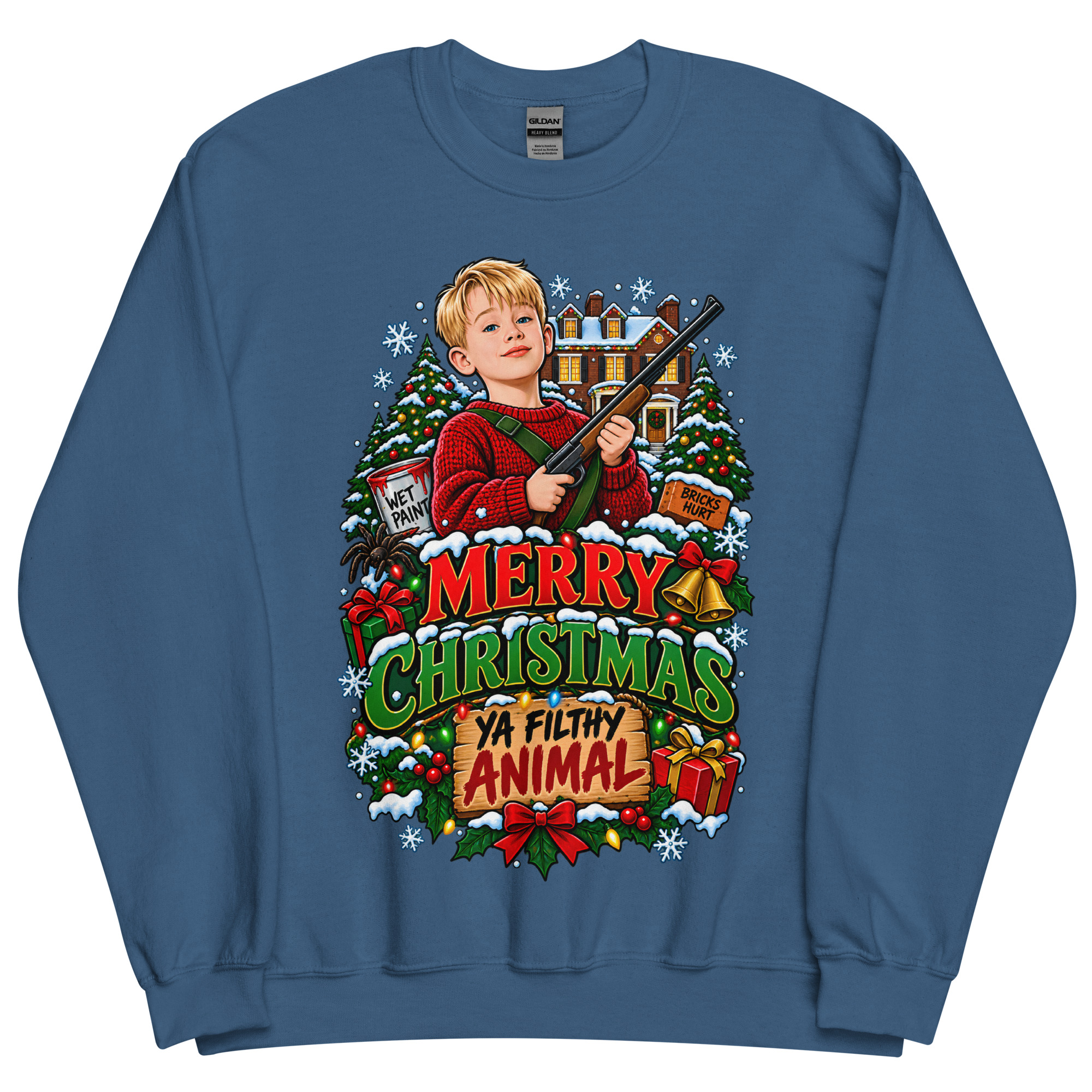 Merry Christmas Ya Filthy Animal Funny Christmas Jumpers