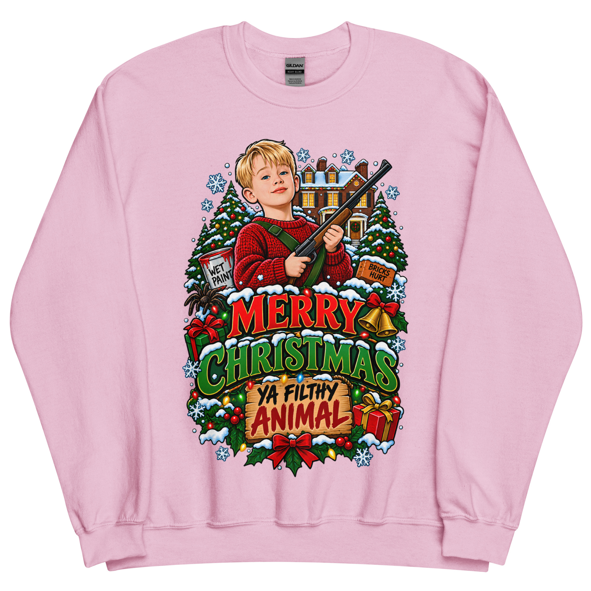 Merry Christmas Ya Filthy Animal Funny Christmas Jumpers