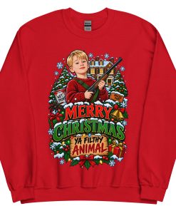 Merry Christmas Ya Filthy Animal Funny Christmas Jumpers