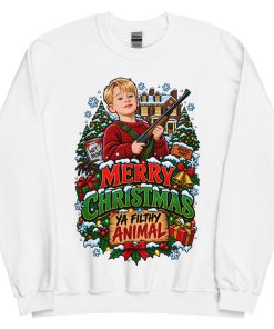 Merry Christmas Ya Filthy Animal Funny Christmas Jumpers