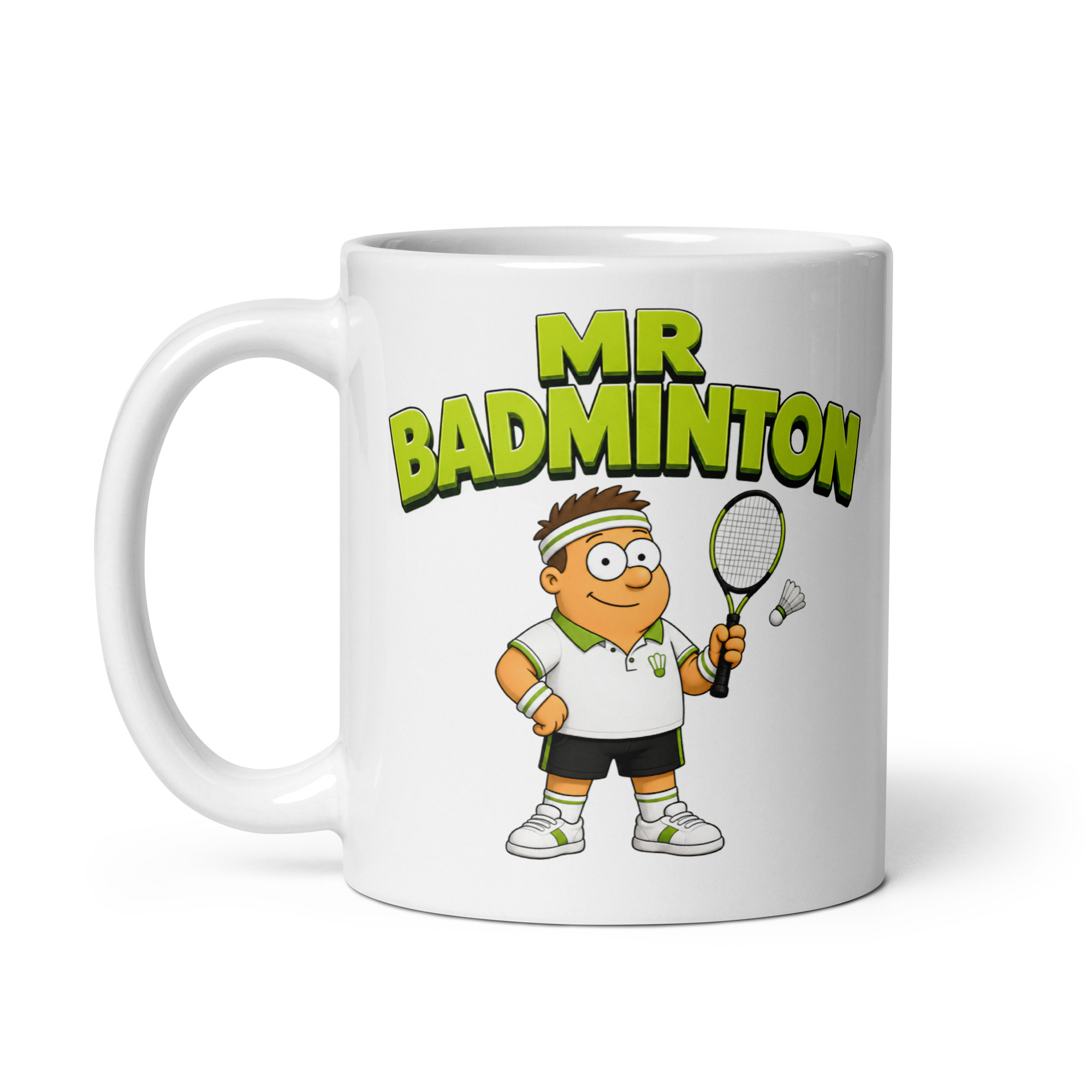 Mr Badminton Mug Fun Gift Idea Mugs For Badminton Players