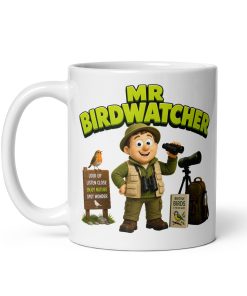 Mr Birdwatcher Mug Fun Gift Idea Mugs For Birdwatchers