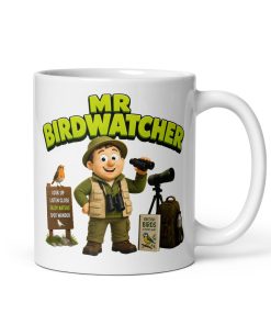 Mr Birdwatcher Mug Fun Gift Idea Mugs For Birdwatchers