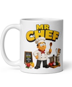 Mr Chef Mug Fun Gift Idea Mugs For Chefs
