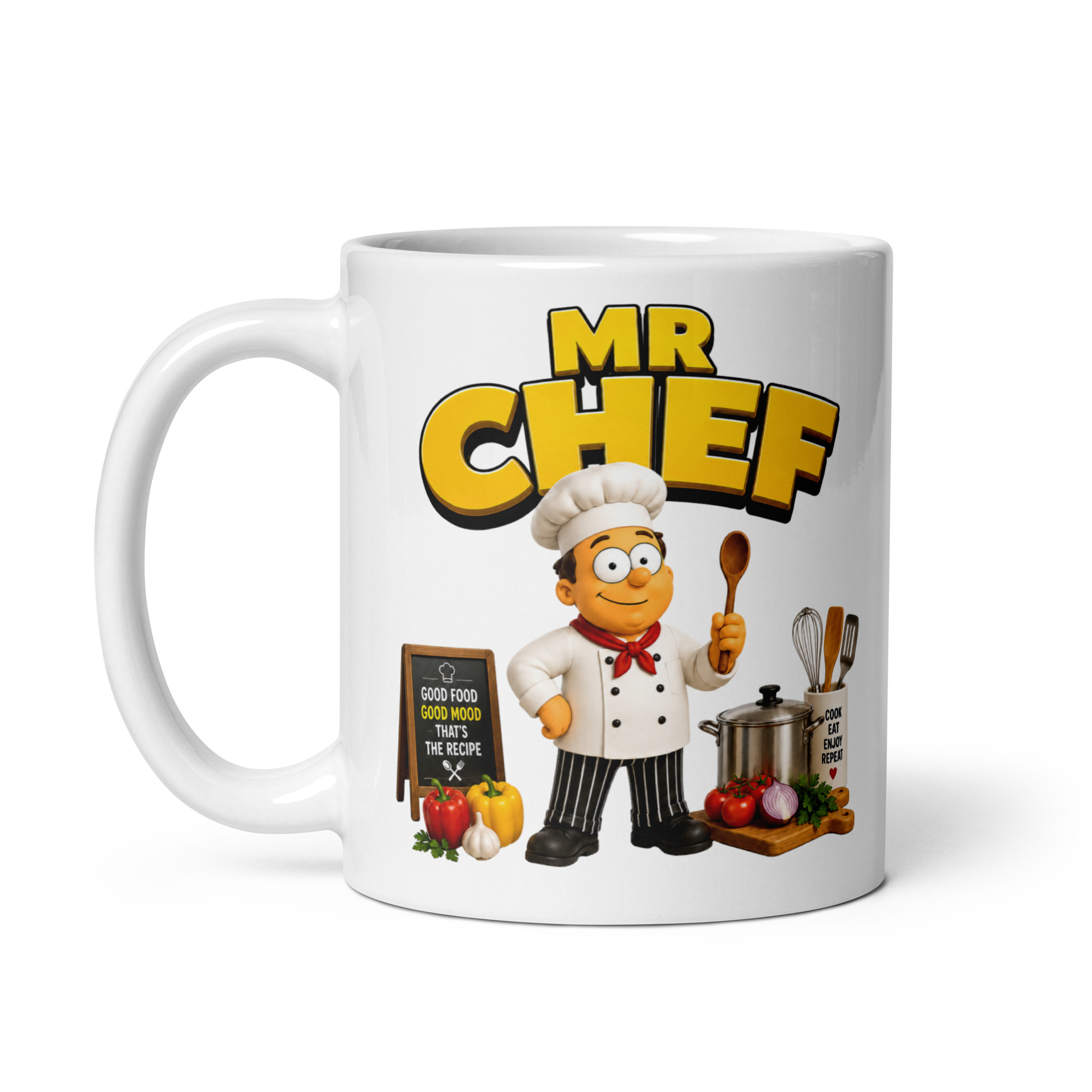 Mr Chef Mug Fun Gift Idea Mugs For Chefs