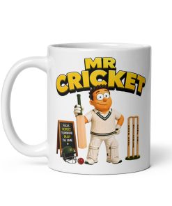 Mr Cricket Mug Fun Gift Idea Mugs For Cricketers