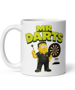 Mr Darts Mug Gift Present for Darts fans
