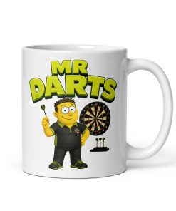 Mr Darts Mug Gift Present for Darts fans