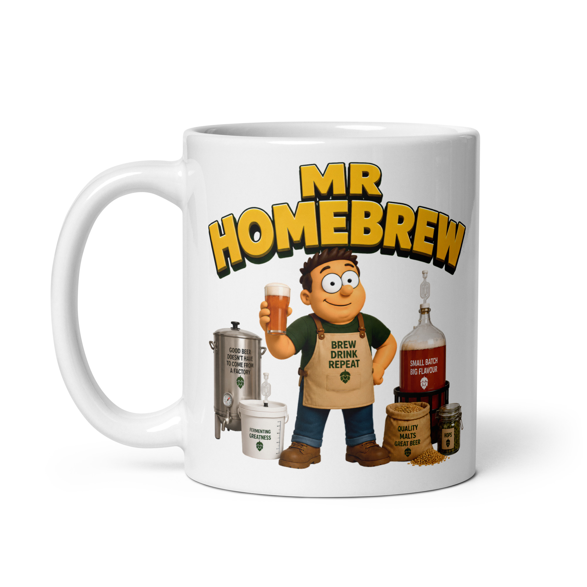 Mr Homebrew Mug Fun Gift Idea Mugs For Beer Brewers