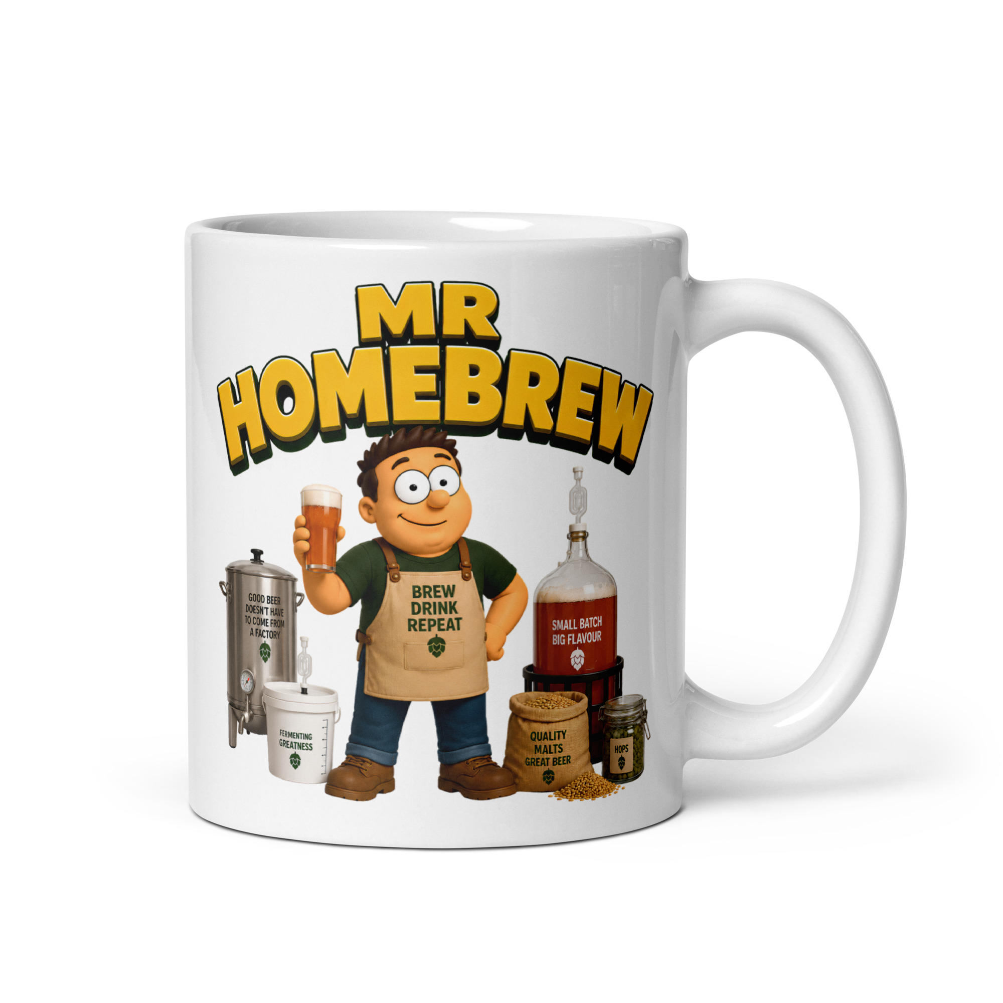 Mr Homebrew Mug Fun Gift Idea Mugs For Beer Brewers