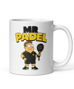 Mr Padel Mug Fun Gift Idea Mugs For Padel Players