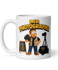 Mr Photographer Mug Fun Gift Idea Mugs For Photographers