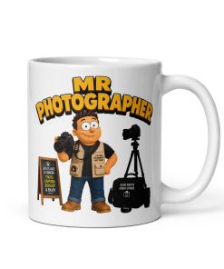 Mr Photographer Mug Fun Gift Idea Mugs For Photographers
