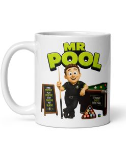 Mr Pool Mug Fun Gift Idea Mugs For Pool Players