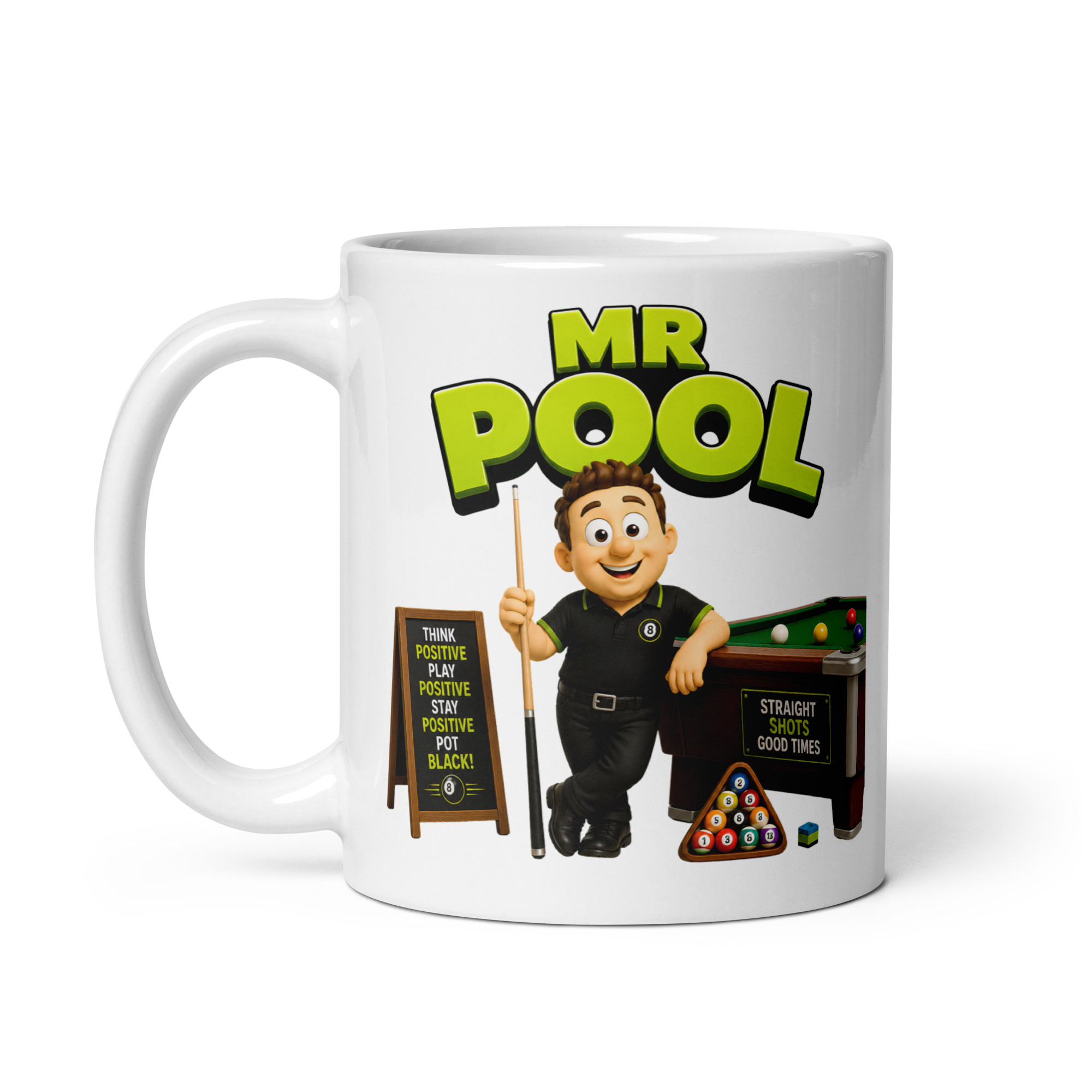 Mr Pool Mug Fun Gift Idea Mugs For Pool Players