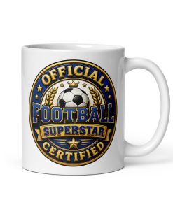 Official Certified Football Superstar Gift Mugs For Football Players